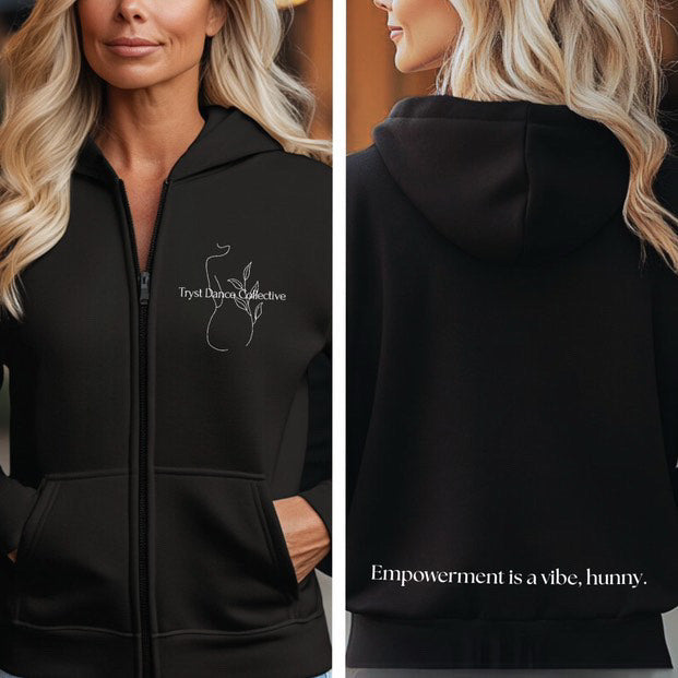Tryst Dance Collective Zip-Up Hoodie